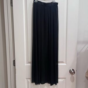 iHeartRaves sheer maxi skirt